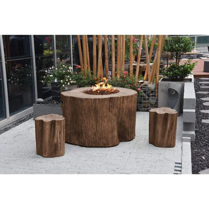 Elementi Warren 39" Concrete Liquid Propane Fire Table