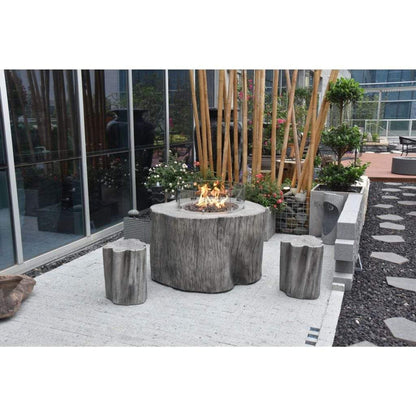 Elementi Warren 39" Concrete Liquid Propane Fire Table