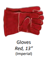 Emily Rose Imperial 13" Red Gloves