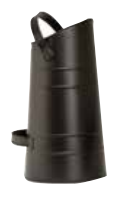 Emily Rose Minuteman Black Pellet Scuttle