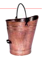 Emily Rose Minuteman Copper Coal/Pellet Bucket