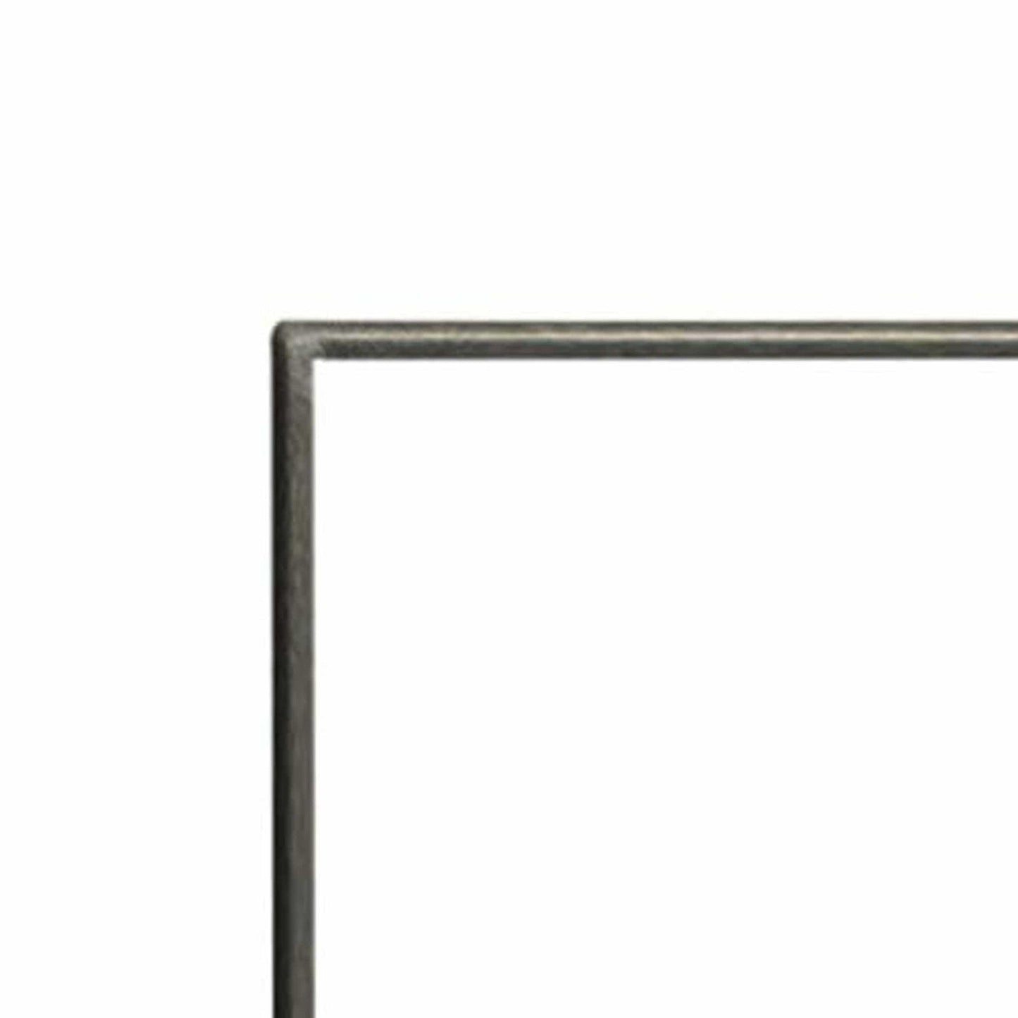 Empire 1" Adjustable Hammered Pewter Beveled Trim Kit for Boulevard DVLL48 Direct Vent See-Through Fireplace