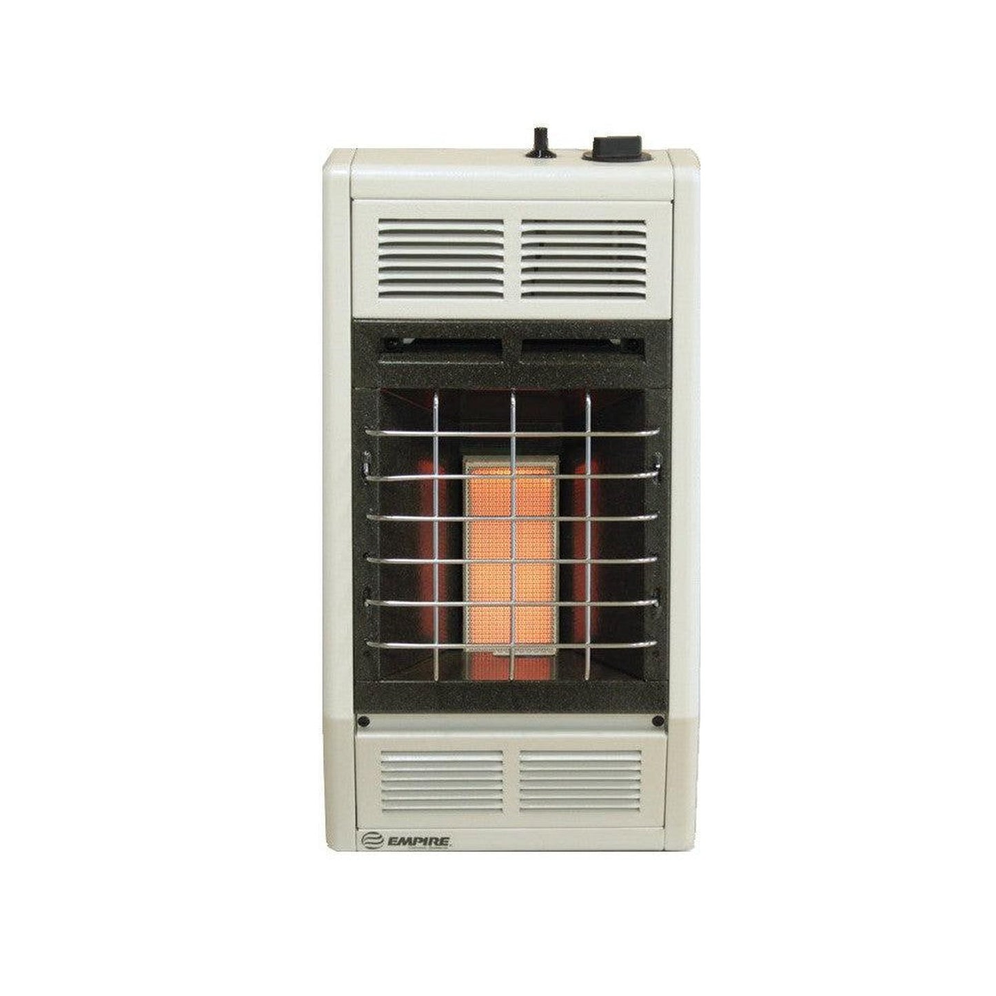 Empire 12" White 10,000 Btu Hydraulic Thermostat Control Vent-Free Infrared Heater