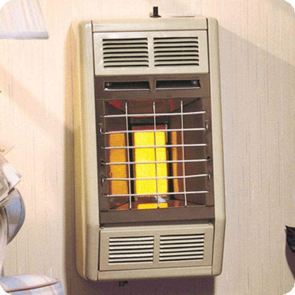 Empire 12" White 10,000 Btu Manual Control Vent-Free Infrared Heater