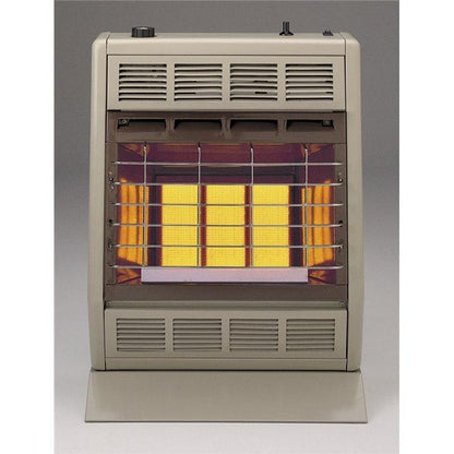 Empire 18" Hydraulic Thermostat, White 18,000 Btu, Vent-Free Infrared Heater