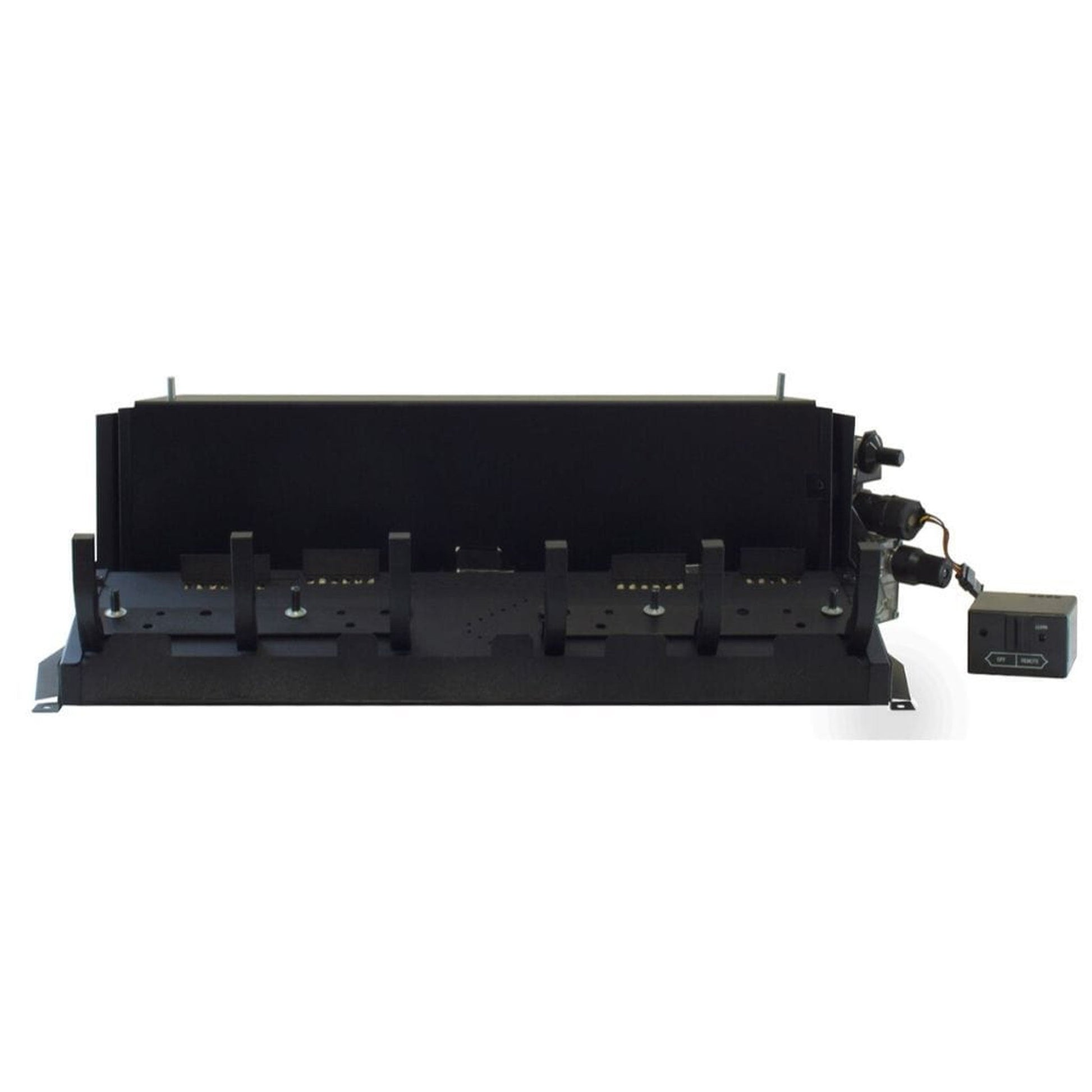 Empire 18" Variable Flame With Remote Control for On/Off and Flame Height, Natural Gas Vent Free Slope Glaze Burner