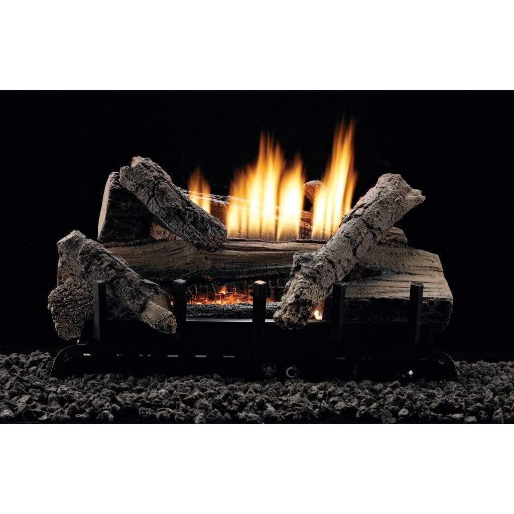 Empire 18" Whiskey River Refractory Log Set with Vent-Free Contour Burner