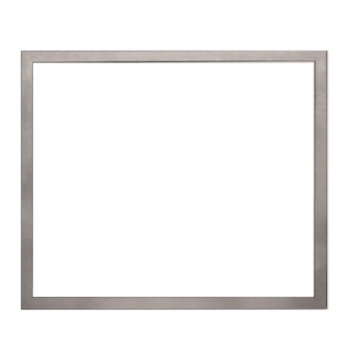 Empire 1.5" Brushed Nickel Beveled Frame for Boulevard DVLL60 Direct Vent Fireplace