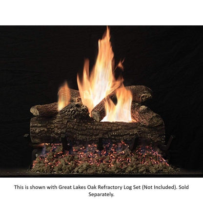 Empire 24" Match Light Single Sand Pan Vented Burner