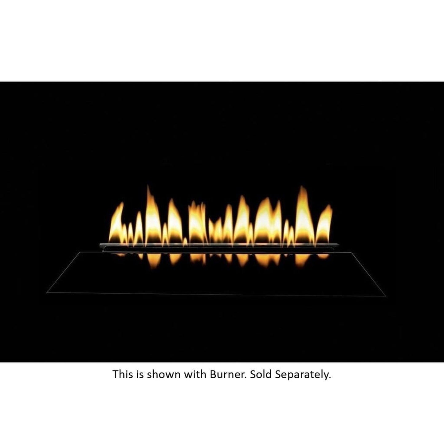 Empire 24" Polished Black Decorative Top for Multi Sided Loft Series Burner