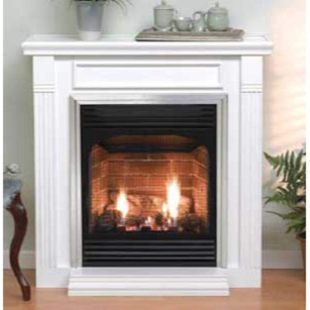 Empire 24" Vail Vent-Free Fireplace with Slope Glaze Burner - Thermostat with Hi-Low Knob