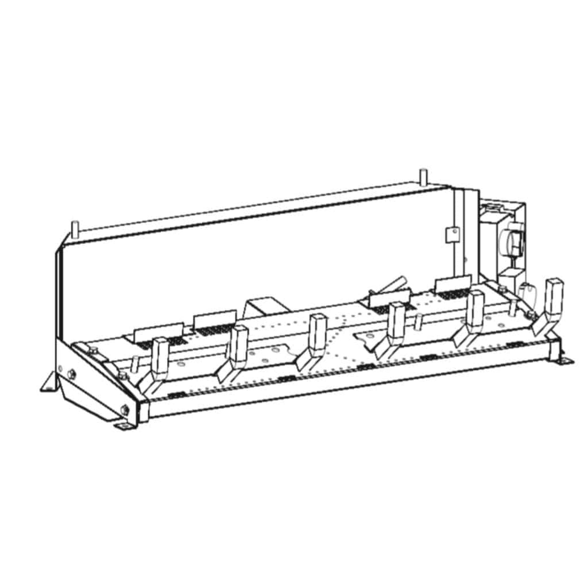 Empire 30" Intermittent Pilot With Thermostat Variable Remote Control, Natural Gas Vent Free Slope Glaze Burner