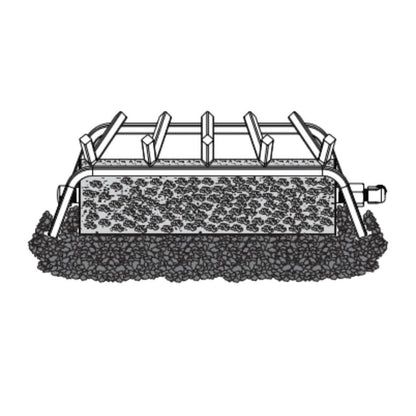 Empire 30" Match Light Single Sand Pan Vented Burner