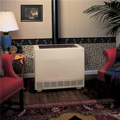 Empire 34" 65,000 BTU Hydraulic Thermostat Control, Natural Gas Closed Front Room Heater With Blower