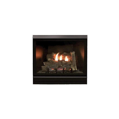 Empire 36" Tahoe Clean Face Direct Vent Deluxe Fireplace - Millivolt Control Series