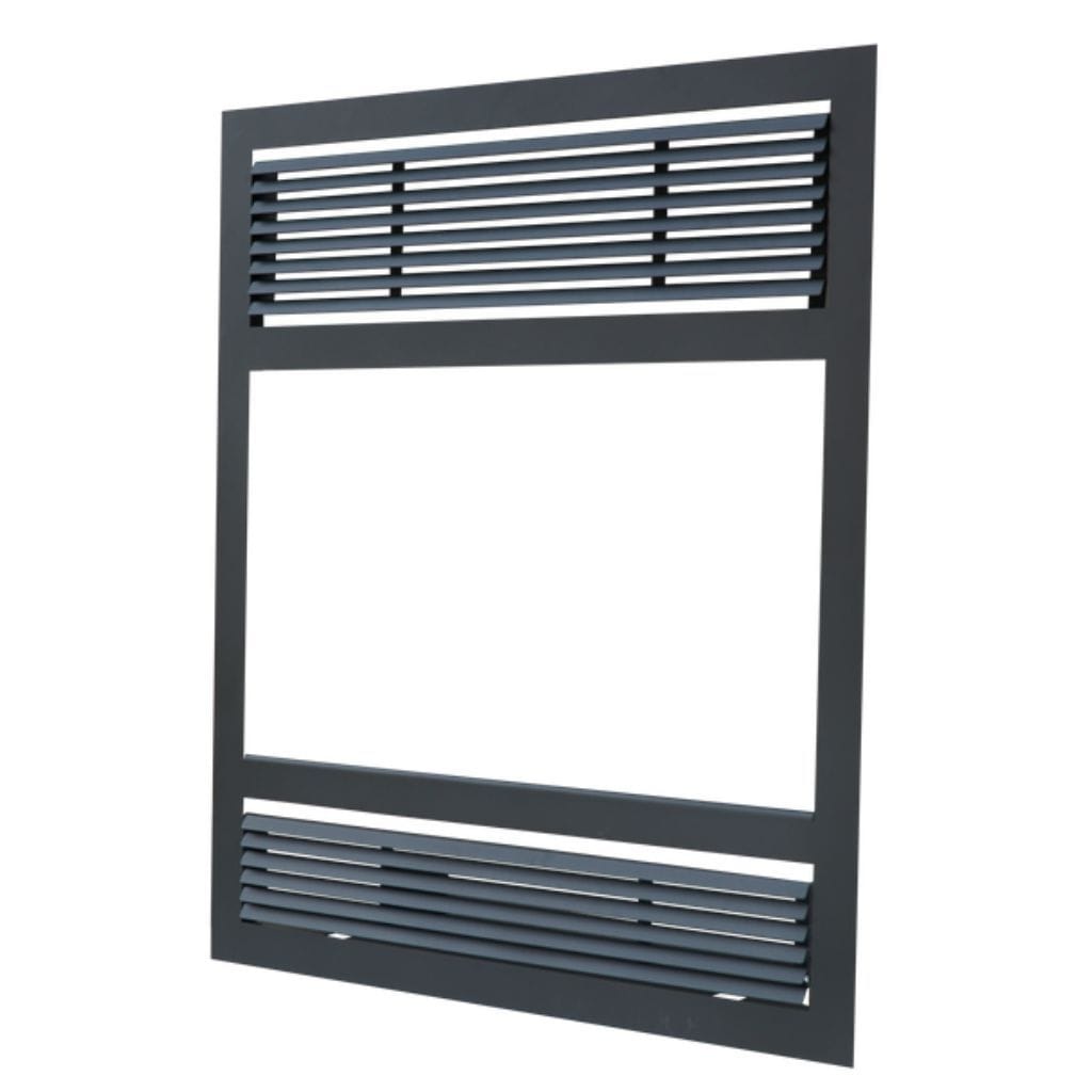Empire 38" Black Traditional Faceplate for St. Clair 4300 Wood Burning Fireplace