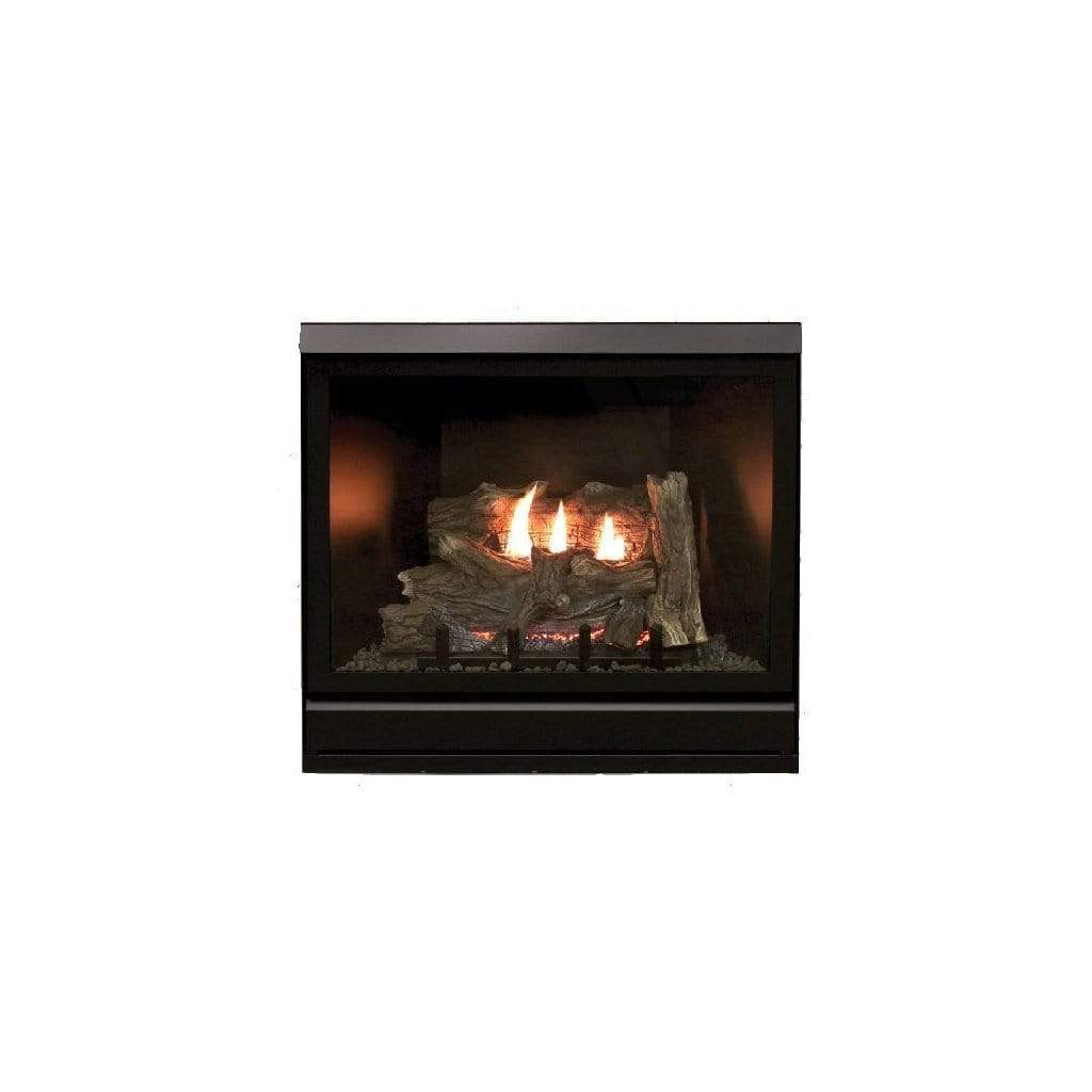 Empire 42" Tahoe Clean Face Direct Vent Deluxe Fireplace - Millivolt Control Series