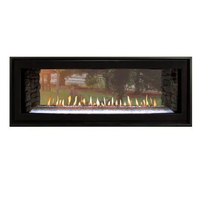 Empire 48" Boulevard Direct Vent See-Through Linear Gas Fireplace