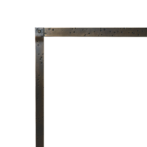 Empire 60" Oil-Rubbed Bronze Forged Iron Frame for DVLL60 Boulevard Direct Vent Fireplace