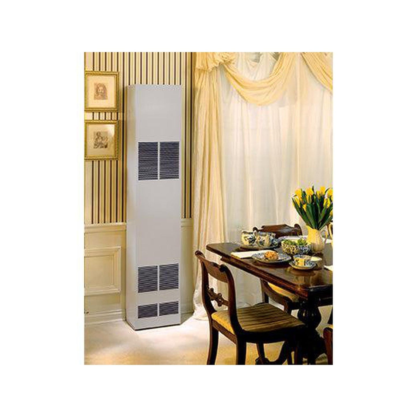 Empire 72" 35,000 BTU Beige Electronic Intermittent Pilot, Natural Gas Direct Vent Counterflow Wall Furnace