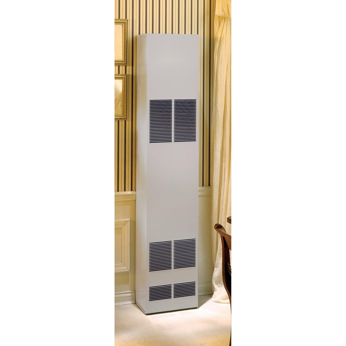 Empire 72" 35,000 BTU Beige Standing Pilot, Natural Gas Direct Vent Counterflow Wall Furnace