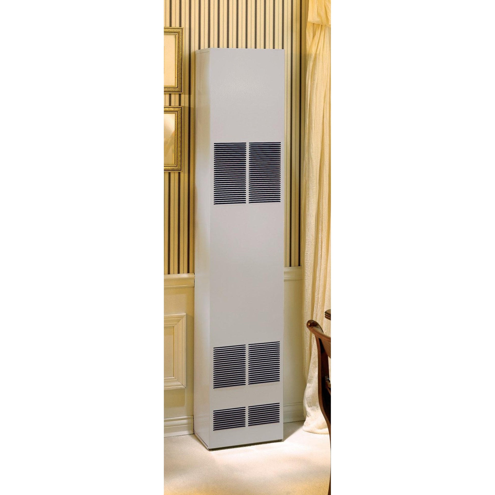 Empire 72" 35,000 BTU Beige Standing Pilot, Natural Gas Direct Vent Counterflow Wall Furnace