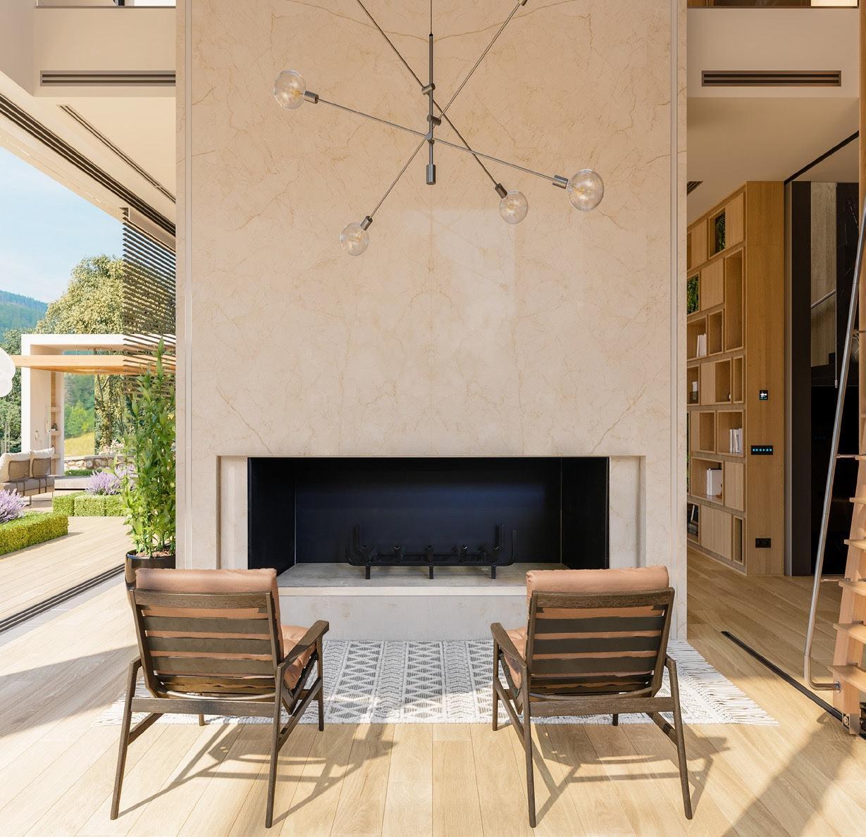 Empire Aspen 60" Wood Burning Linear Firebox