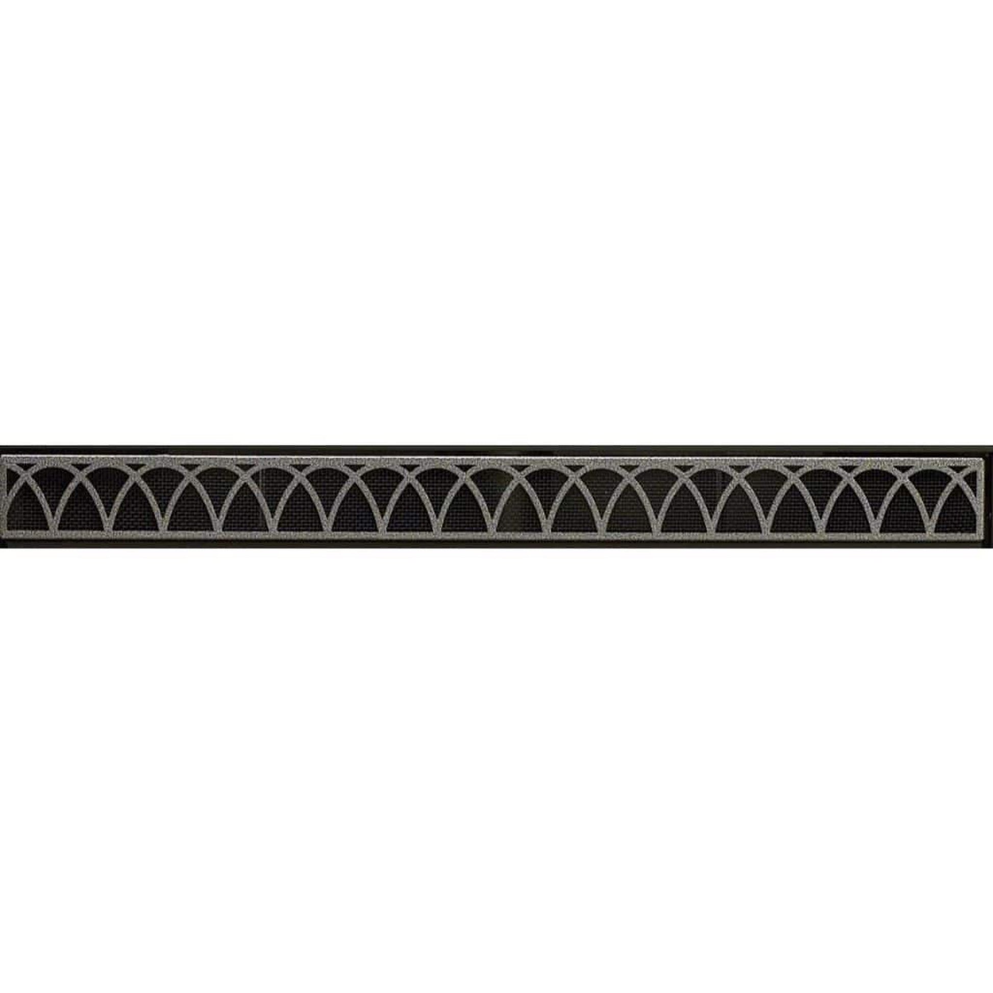 Empire Black Arch Louvers for 42" Fireplace and Firebox