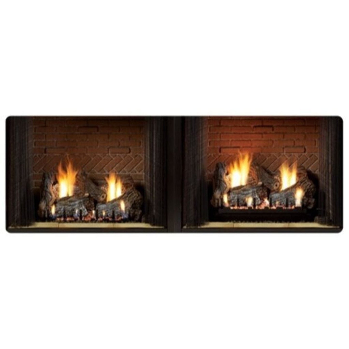 Empire Black Log Riser for 30" Slope Glaze Burner