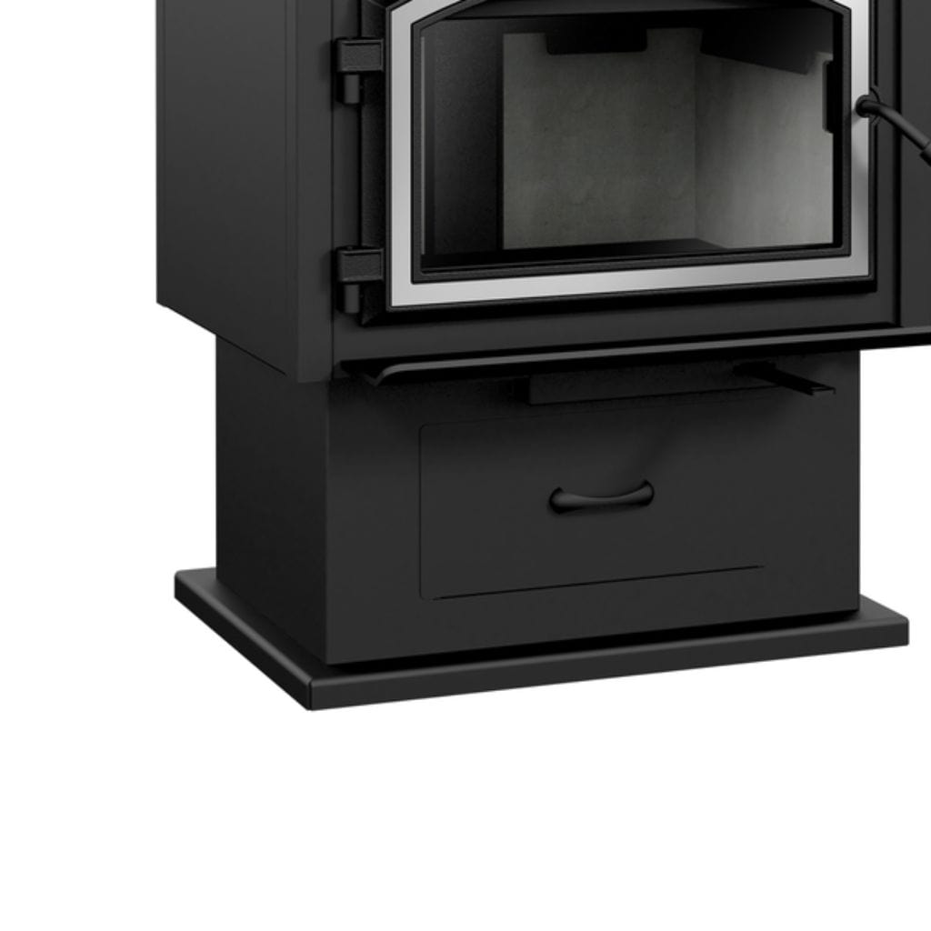 Empire Black Pedestal for Gateway 2300 Wood Burning Stove