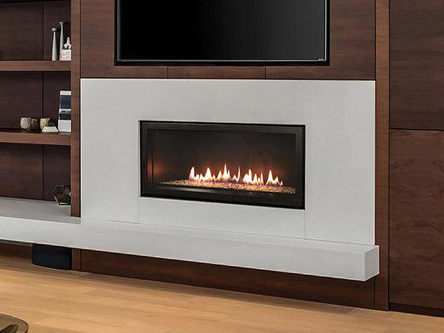 Empire Boulevard 36" Multi Function Remote, Natural Gas Direct Vent Linear Fireplace