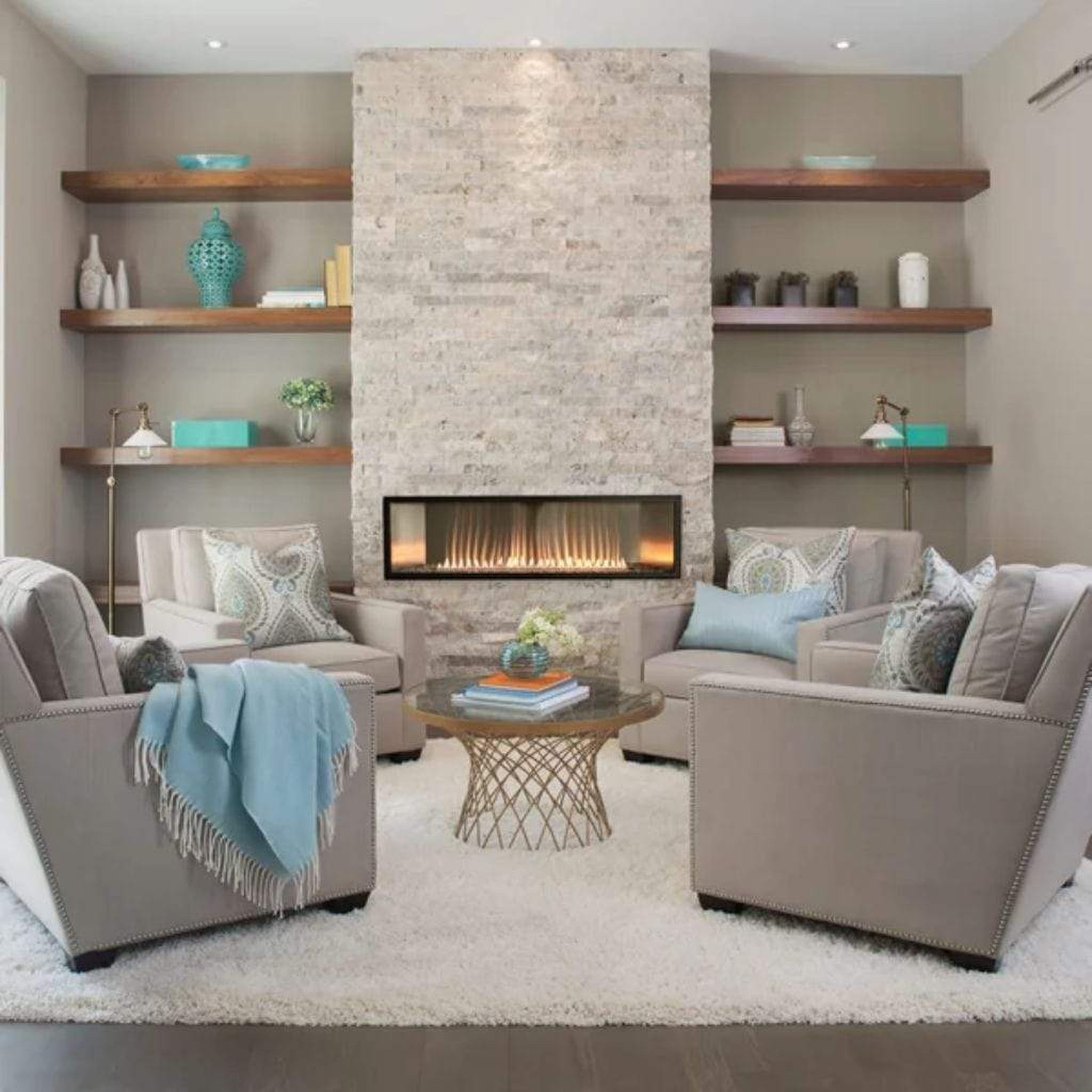 Empire Boulevard Gas Fireplace - Thumbnail 5