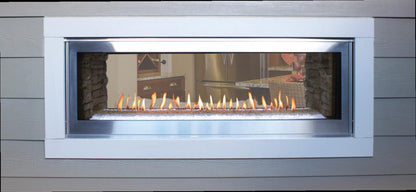 Empire Boulevard 48" Multi Function Remote, Natural Gas Direct Vent Linear See-Through Fireplace