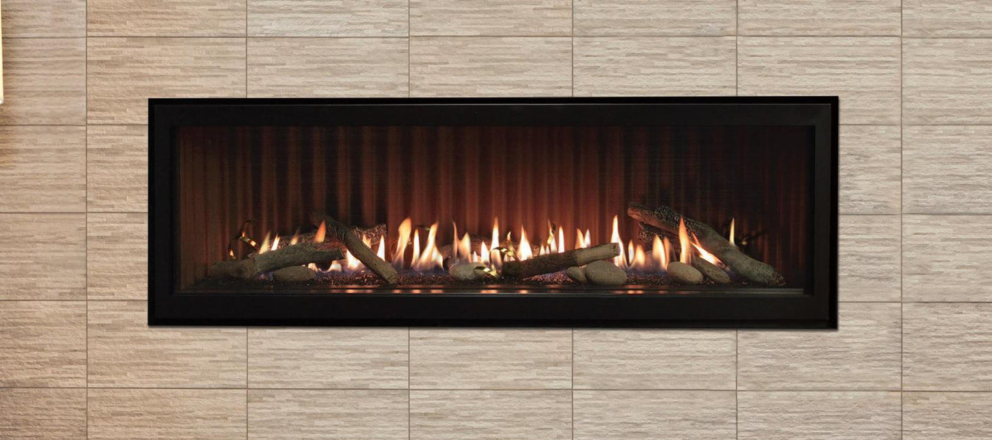 Empire Boulevard 60" Multi Function Remote, Natural Gas Direct Vent Linear Fireplace