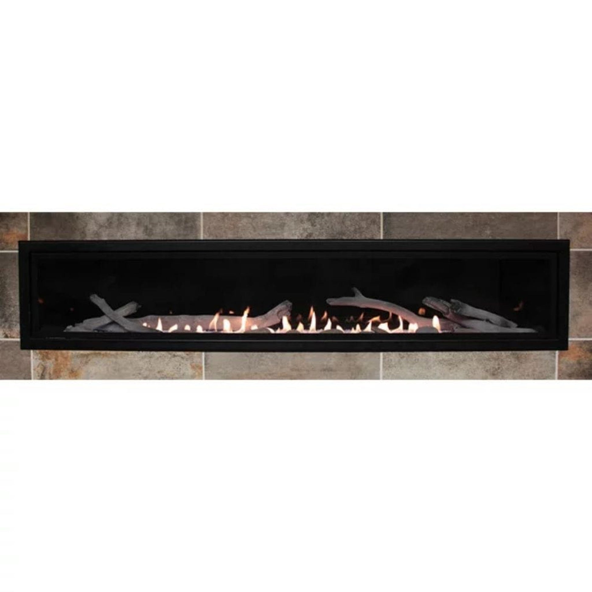 Empire Boulevard 72" Intermittent Pilot With Thermostat Variable Remote Control, Natural Gas Vent Free Linear Fireplace