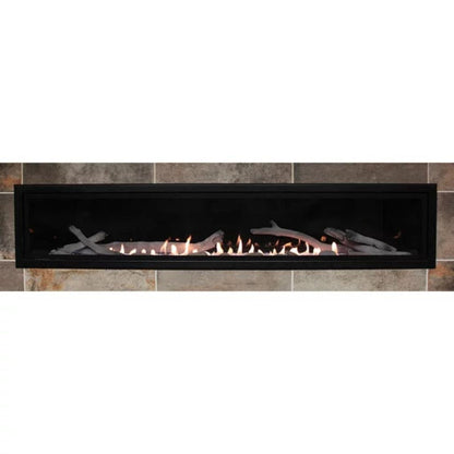 Empire Boulevard 72" Intermittent Pilot With Thermostat Variable Remote Control, Natural Gas Vent Free Linear Fireplace