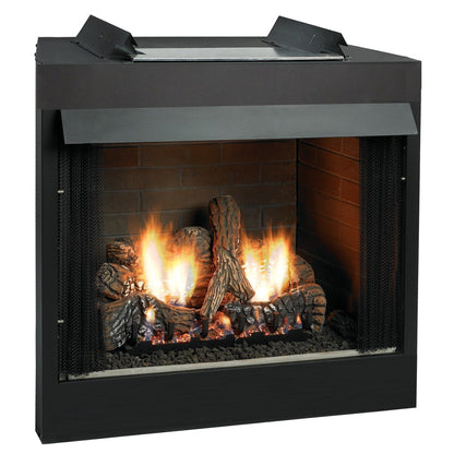 Empire Breckenridge 36" Flush Front Vent Free Premium Firebox