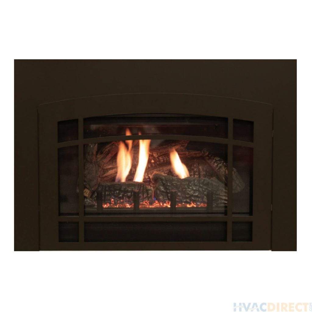 Empire Bronze Lancaster Front for 31" Medium Innsbrook Direct Vent Fireplace Insert