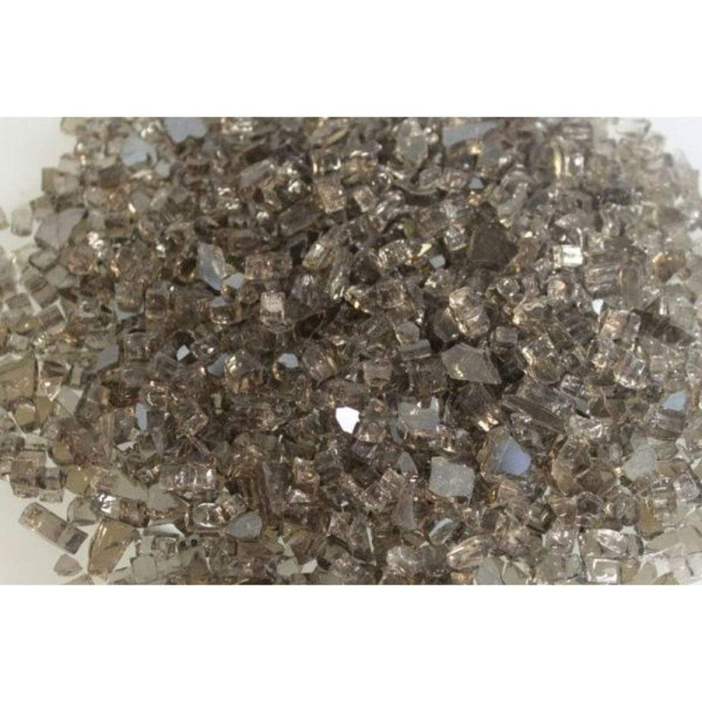 Empire Bronze Reflective Decorative Crushed Glass Media (1 Sq. Ft.)