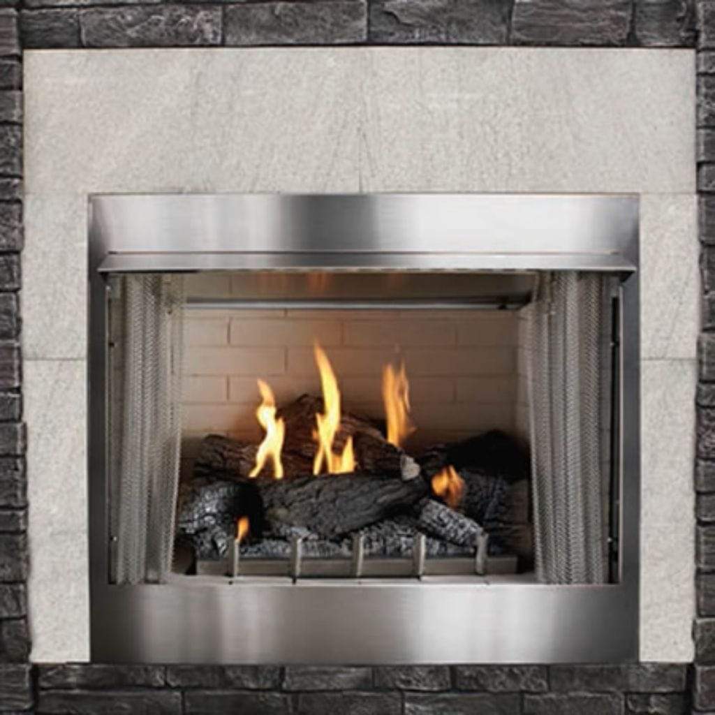 Empire Carol Rose 36”Millivolt, 50K BTU Outdoor Traditional Premium Fireplace - US Fireplace Store