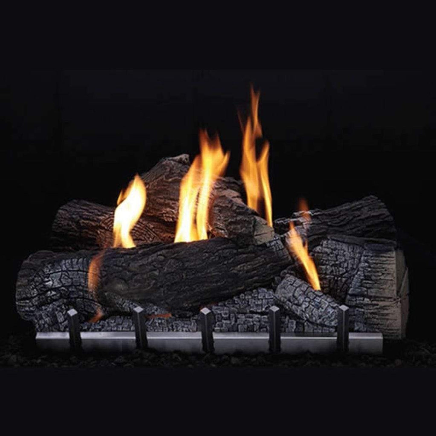 Empire Carol Rose Coastal 24" Wildwood Outdoor Refractory Ventless Log Set
