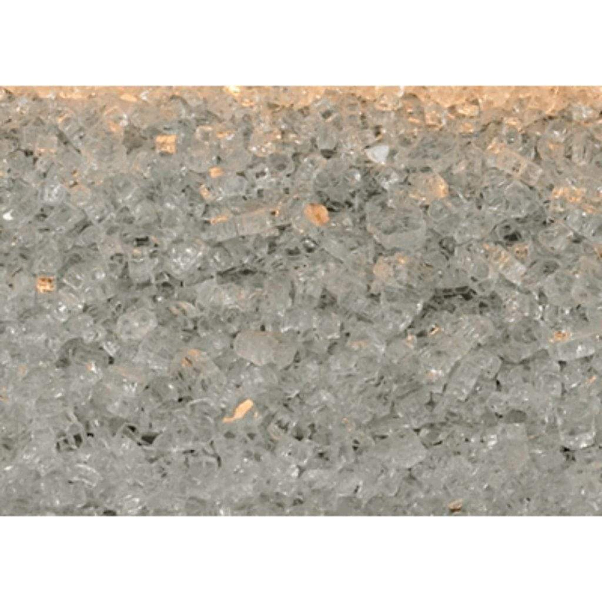 Empire Clear Frost Reflective Decorative Crushed Glass Media (10 Sq. Ft.)