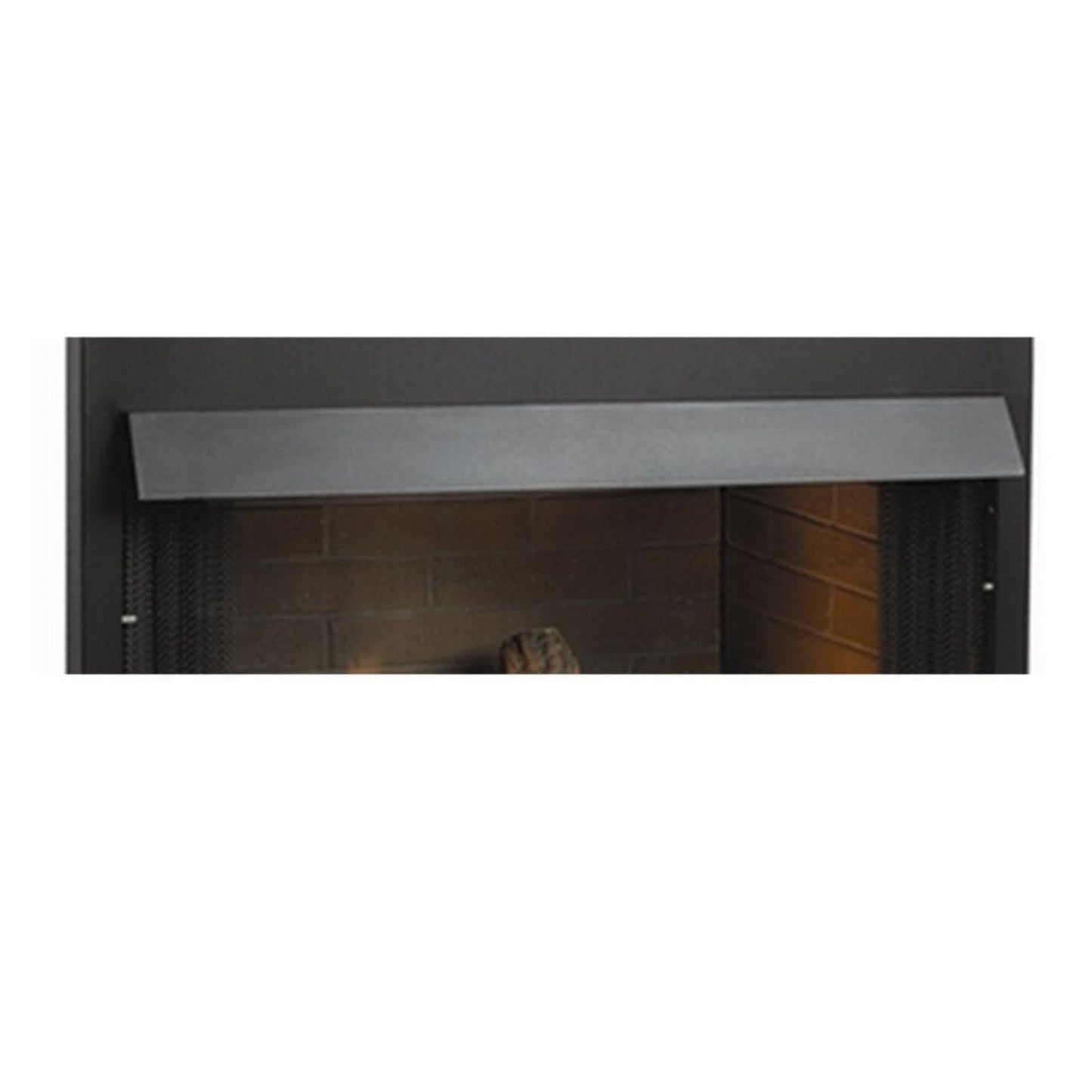 Empire Extended Black Hood for 42" Fireplace and Firebox