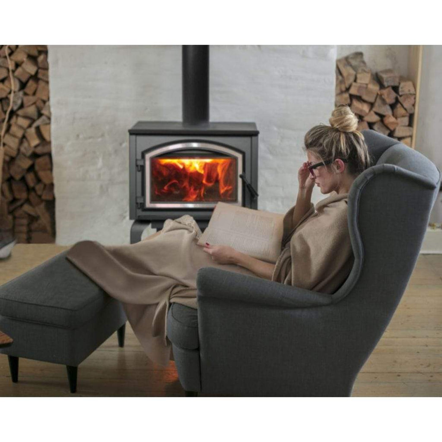 Empire Gateway 2300 26" Freestanding Wood Burning Stove