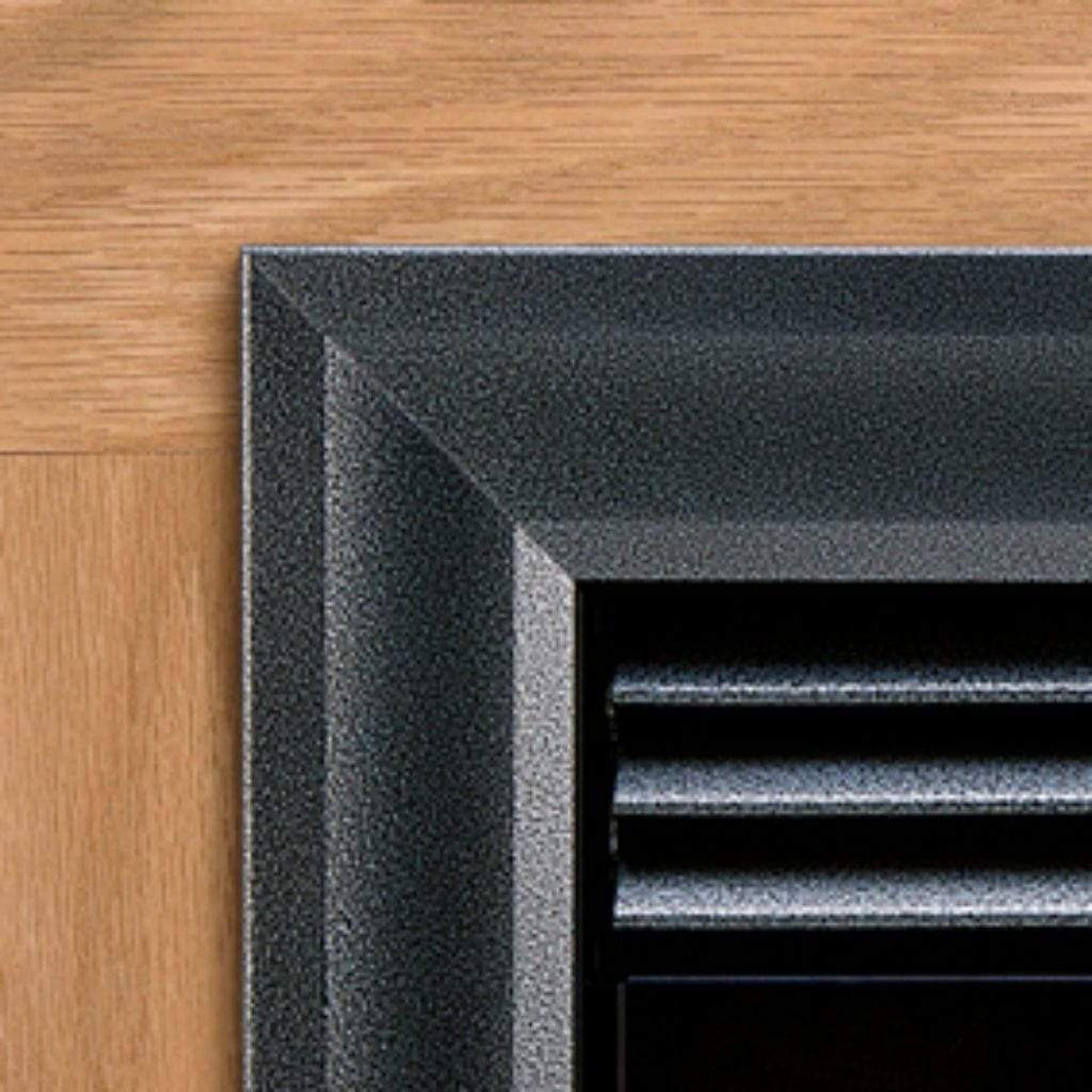 Empire Hammered Pewter 3-Piece Steel Outer Frame for 36" Fireplace and Firebox