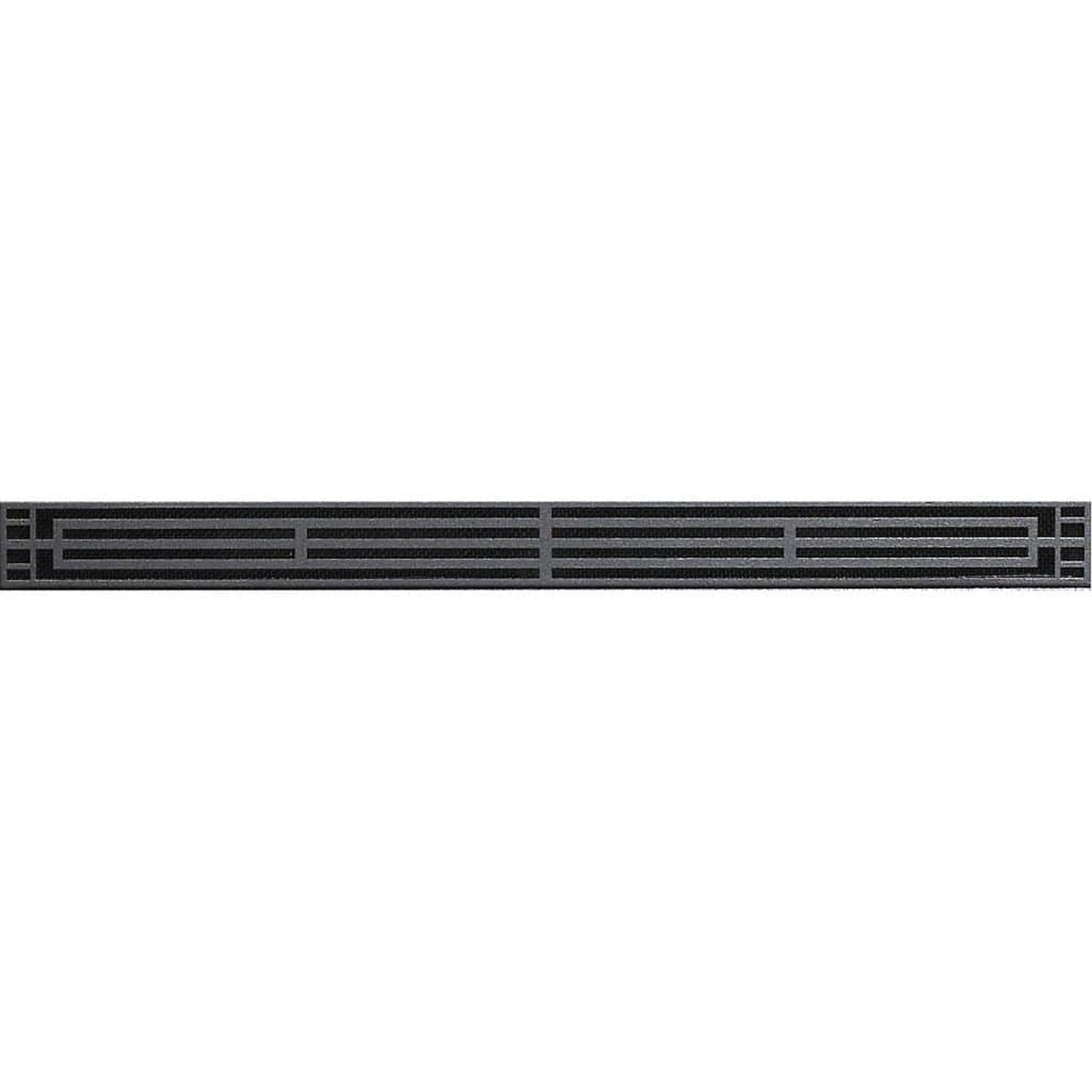 Empire Hammered Pewter Mission Louvers for 36" Fireplace and Firebox (FBG36MHP)
