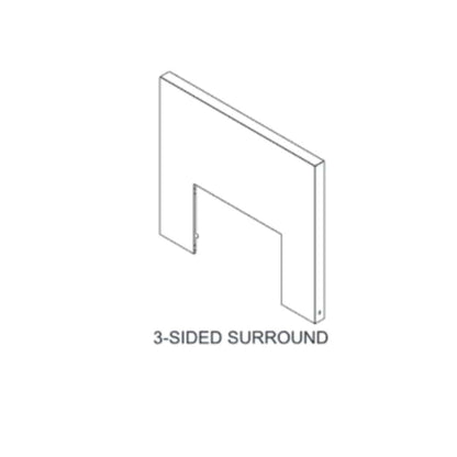 Empire Loft 27" 10,000 BTU Millivolt Control With On/Off Switch, Natural Gas Vent Free Small Fireplace Insert