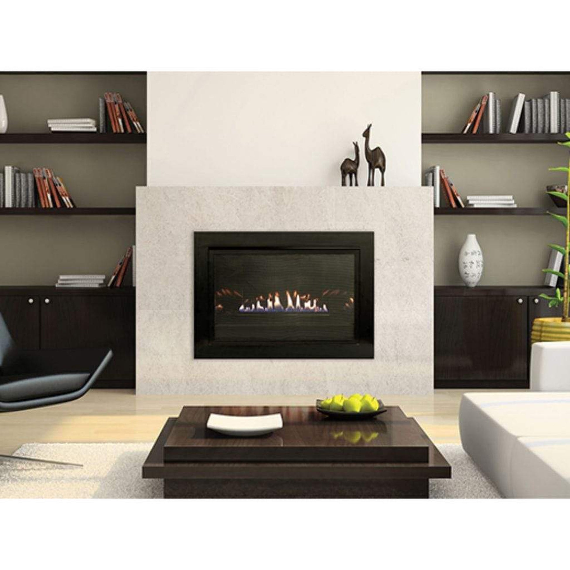 Empire 32" Loft Medium Vent-Free Gas Fireplace Insert (28,000 BTU)