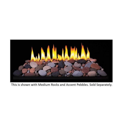 Empire Loft Series 24" Millivolt Control With On/Off Switch, Propane Gas Vent Free Contemporary Burner