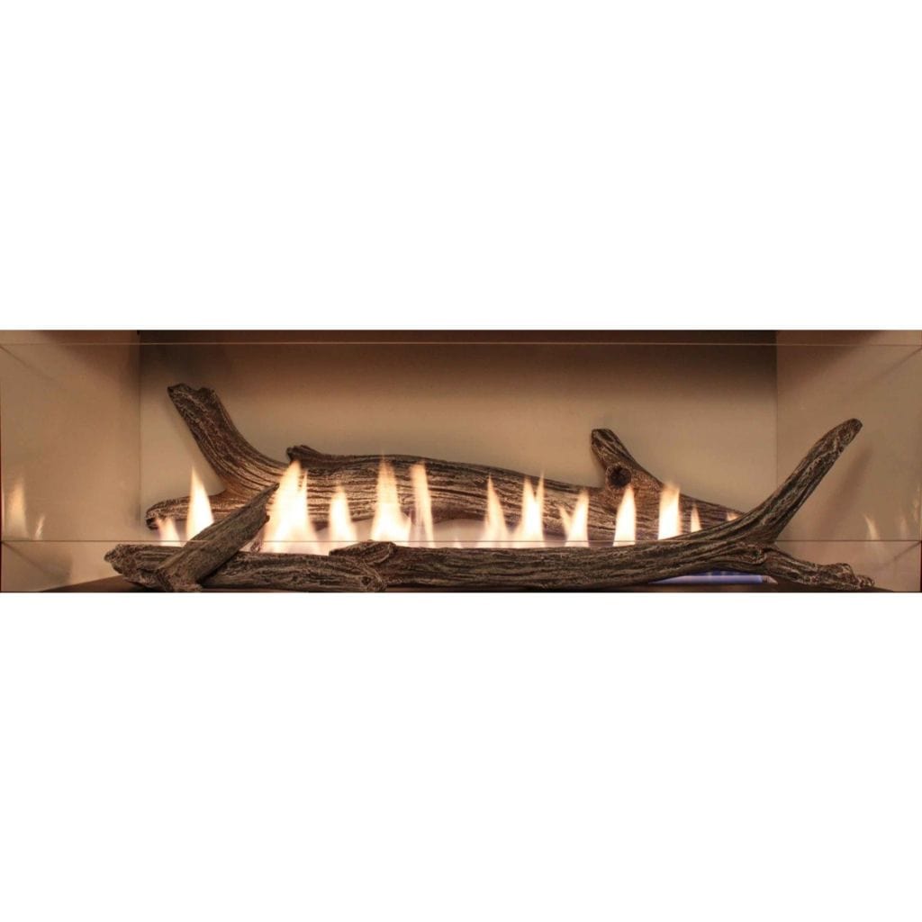 Empire Log Set Accessory for 48"/60"/72" Boulevard Vent-Free Linear Fireplace